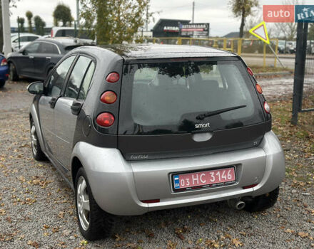 Сірий Смарт Forfour, об'ємом двигуна 1.3 л та пробігом 185 тис. км за 3800 $, фото 13 на Automoto.ua