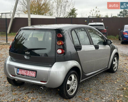 Сірий Смарт Forfour, об'ємом двигуна 1.3 л та пробігом 185 тис. км за 3800 $, фото 20 на Automoto.ua