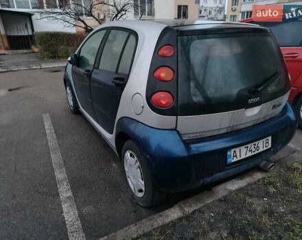 Синий Смарт Форфор, объемом двигателя 1.3 л и пробегом 165 тыс. км за 3600 $, фото 2 на Automoto.ua