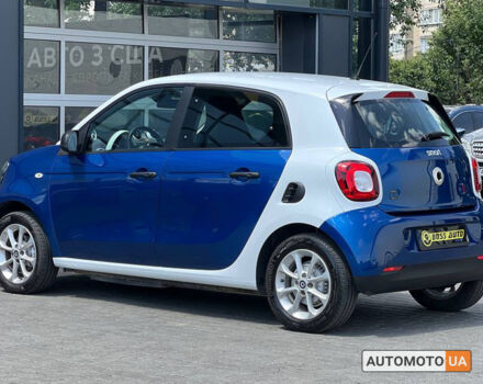 Синій Смарт Forfour, об'ємом двигуна 22 л та пробігом 35 тис. км за 9300 $, фото 3 на Automoto.ua