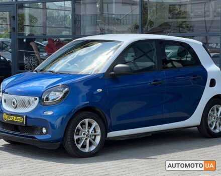 Синій Смарт Forfour, об'ємом двигуна 22 л та пробігом 35 тис. км за 9300 $, фото 2 на Automoto.ua