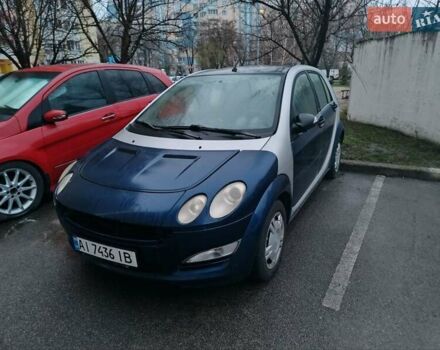 Синий Смарт Форфор, объемом двигателя 1.3 л и пробегом 165 тыс. км за 3600 $, фото 1 на Automoto.ua