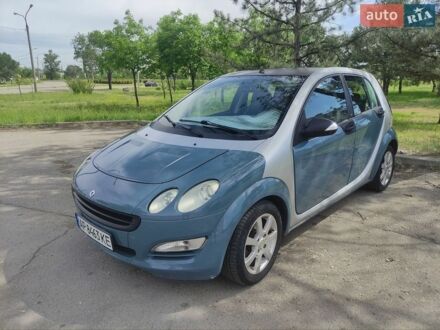 Синій Смарт Forfour, об'ємом двигуна 1.1 л та пробігом 188 тис. км за 3800 $, фото 1 на Automoto.ua