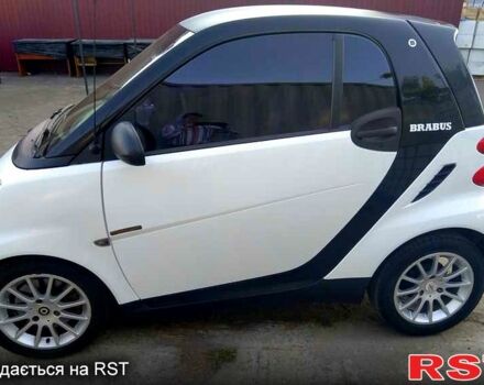 Белый Смарт Форту, объемом двигателя 1 л и пробегом 127 тыс. км за 4500 $, фото 4 на Automoto.ua