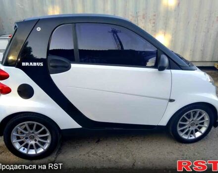 Белый Смарт Форту, объемом двигателя 1 л и пробегом 127 тыс. км за 4500 $, фото 2 на Automoto.ua