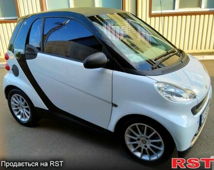 Белый Смарт Форту, объемом двигателя 1 л и пробегом 127 тыс. км за 4500 $, фото 3 на Automoto.ua