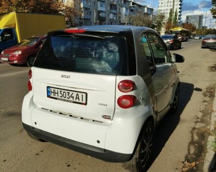 Белый Смарт Форту, объемом двигателя 1 л и пробегом 160 тыс. км за 4850 $, фото 1 на Automoto.ua