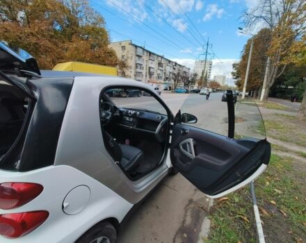 Белый Смарт Форту, объемом двигателя 1 л и пробегом 160 тыс. км за 4850 $, фото 4 на Automoto.ua