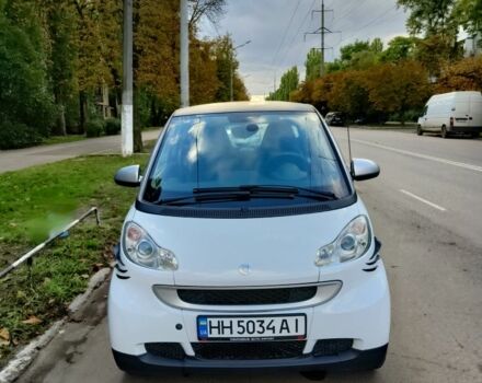 Белый Смарт Форту, объемом двигателя 1 л и пробегом 160 тыс. км за 4850 $, фото 3 на Automoto.ua