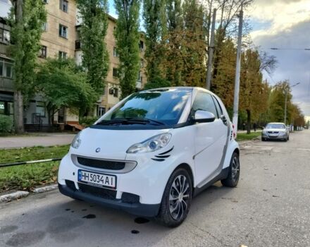 Белый Смарт Форту, объемом двигателя 1 л и пробегом 160 тыс. км за 4850 $, фото 2 на Automoto.ua