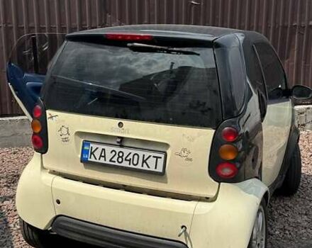 Білий Смарт Fortwo, об'ємом двигуна 0.6 л та пробігом 182 тис. км за 2500 $, фото 3 на Automoto.ua