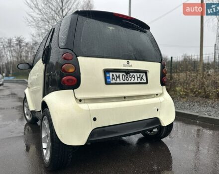 Білий Смарт Fortwo, об'ємом двигуна 0.6 л та пробігом 150 тис. км за 3000 $, фото 6 на Automoto.ua