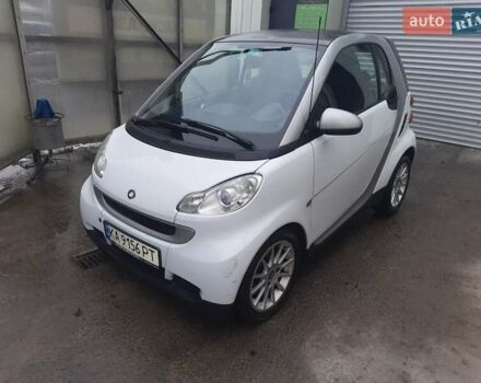 Белый Смарт Форту, объемом двигателя 1 л и пробегом 194 тыс. км за 4750 $, фото 2 на Automoto.ua