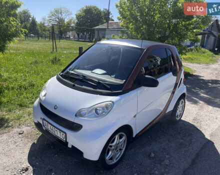 Белый Смарт Форту, объемом двигателя 1 л и пробегом 173 тыс. км за 5200 $, фото 2 на Automoto.ua