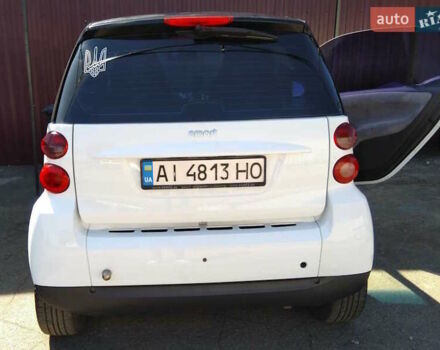 Белый Смарт Форту, объемом двигателя 1 л и пробегом 127 тыс. км за 4500 $, фото 6 на Automoto.ua