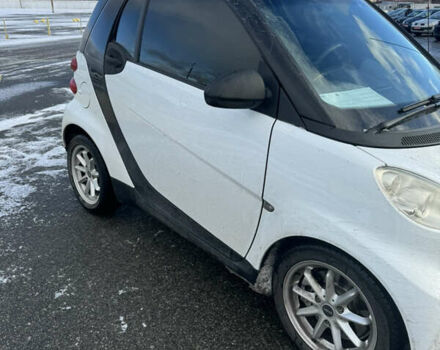 Белый Смарт Форту, объемом двигателя 1 л и пробегом 163 тыс. км за 5100 $, фото 1 на Automoto.ua