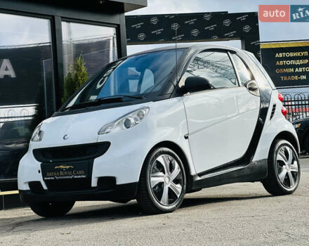 Белый Смарт Форту, объемом двигателя 1 л и пробегом 229 тыс. км за 6200 $, фото 6 на Automoto.ua