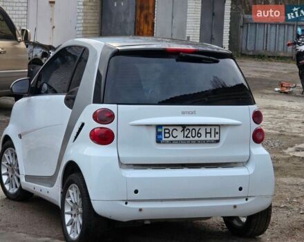 Белый Смарт Форту, объемом двигателя 0.8 л и пробегом 167 тыс. км за 4800 $, фото 1 на Automoto.ua