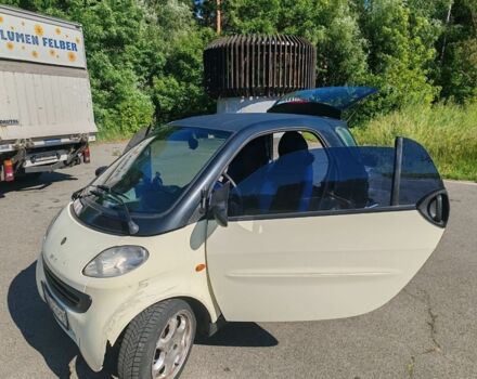 Белый Смарт Форту, объемом двигателя 0.6 л и пробегом 125 тыс. км за 3000 $, фото 1 на Automoto.ua
