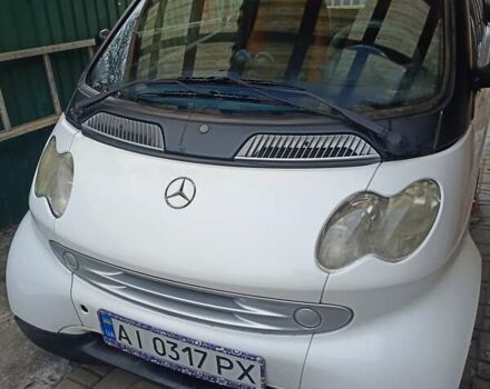 Белый Смарт Форту, объемом двигателя 0.6 л и пробегом 130 тыс. км за 2900 $, фото 1 на Automoto.ua