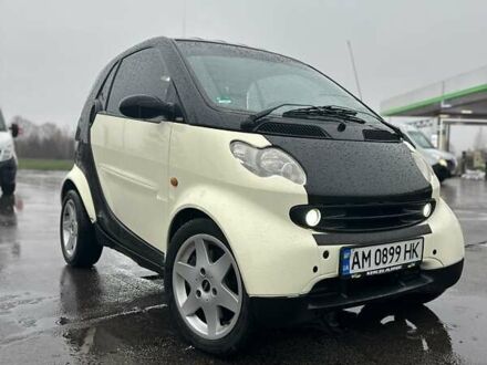 Белый Смарт Форту, объемом двигателя 0.6 л и пробегом 150 тыс. км за 3000 $, фото 1 на Automoto.ua