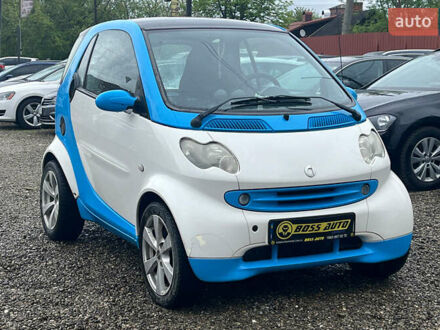 Смарт Форту 2002 в Коломые на Automoto.ua Белый Смарт Форту, объемом двигателя 0.8 л и пробегом 92 тыс. км за 3400 $, фото 1 на Automoto.ua