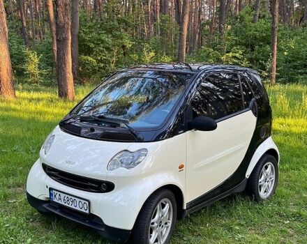 Белый Смарт Форту, объемом двигателя 0.6 л и пробегом 174 тыс. км за 3200 $, фото 1 на Automoto.ua