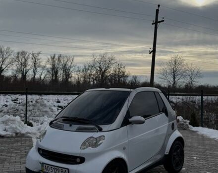Білий Смарт Fortwo, об'ємом двигуна 0.6 л та пробігом 148 тис. км за 2500 $, фото 1 на Automoto.ua