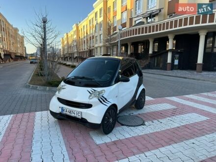 Белый Смарт Форту, объемом двигателя 0.7 л и пробегом 200 тыс. км за 2999 $, фото 1 на Automoto.ua