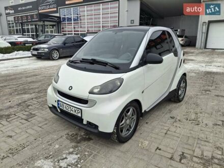 Білий Смарт Fortwo, об'ємом двигуна 1 л та пробігом 187 тис. км за 4100 $, фото 1 на Automoto.ua