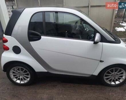 Белый Смарт Форту, объемом двигателя 1 л и пробегом 194 тыс. км за 4750 $, фото 1 на Automoto.ua