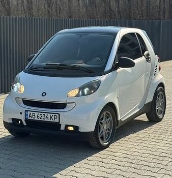 Белый Смарт Форту, объемом двигателя 1 л и пробегом 187 тыс. км за 4300 $, фото 1 на Automoto.ua