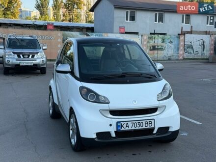 Білий Смарт Fortwo, об'ємом двигуна 1 л та пробігом 160 тис. км за 4900 $, фото 1 на Automoto.ua