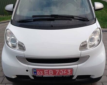 Белый Смарт Форту, объемом двигателя 1 л и пробегом 170 тыс. км за 4900 $, фото 1 на Automoto.ua