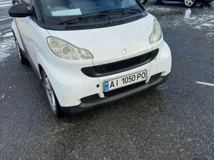 Белый Смарт Форту, объемом двигателя 1 л и пробегом 163 тыс. км за 5100 $, фото 1 на Automoto.ua