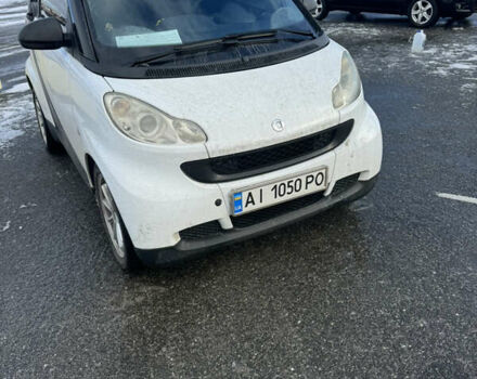 Белый Смарт Форту, объемом двигателя 1 л и пробегом 163 тыс. км за 5100 $, фото 1 на Automoto.ua