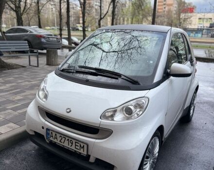 Белый Смарт Форту, объемом двигателя 1 л и пробегом 105 тыс. км за 5000 $, фото 1 на Automoto.ua