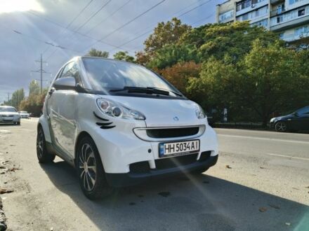 Белый Смарт Форту, объемом двигателя 1 л и пробегом 160 тыс. км за 4850 $, фото 1 на Automoto.ua