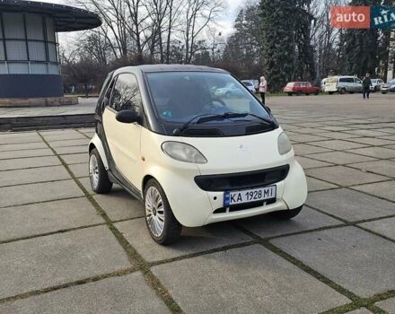 Бежевий Смарт Fortwo, об'ємом двигуна 0.6 л та пробігом 193 тис. км за 2100 $, фото 1 на Automoto.ua