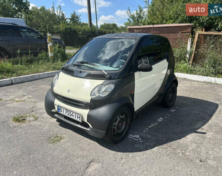 Бежевий Смарт Fortwo, об'ємом двигуна 0.7 л та пробігом 182 тис. км за 3500 $, фото 1 на Automoto.ua