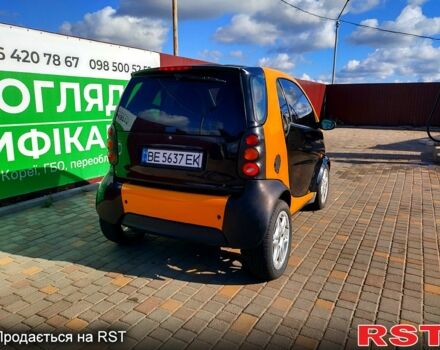 Чорний Смарт Fortwo, об'ємом двигуна 0.6 л та пробігом 210 тис. км за 2700 $, фото 3 на Automoto.ua