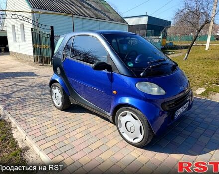 Черный Смарт Форту, объемом двигателя 0.6 л и пробегом 220 тыс. км за 1800 $, фото 1 на Automoto.ua