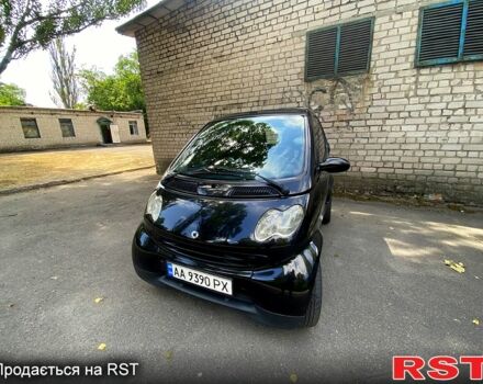 Чорний Смарт Fortwo, об'ємом двигуна 0.6 л та пробігом 150 тис. км за 3700 $, фото 1 на Automoto.ua