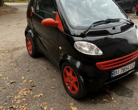 Смарт Форту 2001 в Полтаве на Automoto.ua Черный Смарт Форту, объемом двигателя 0.8 л и пробегом 300 тыс. км за 2850 $, фото 1 на Automoto.ua