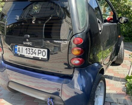 Черный Смарт Форту, объемом двигателя 0.6 л и пробегом 190 тыс. км за 2500 $, фото 7 на Automoto.ua