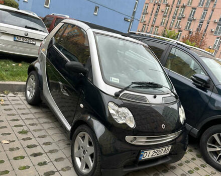 Черный Смарт Форту, объемом двигателя 0.6 л и пробегом 157 тыс. км за 2350 $, фото 1 на Automoto.ua