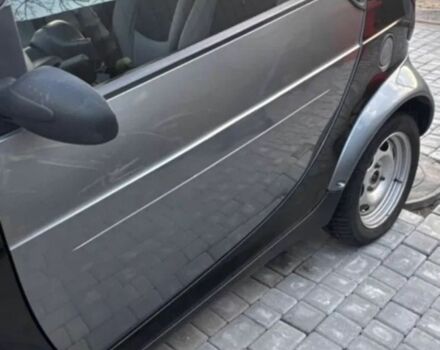 Черный Смарт Форту, объемом двигателя 0.6 л и пробегом 240 тыс. км за 2650 $, фото 3 на Automoto.ua