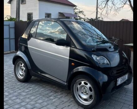 Черный Смарт Форту, объемом двигателя 0.6 л и пробегом 240 тыс. км за 2650 $, фото 9 на Automoto.ua