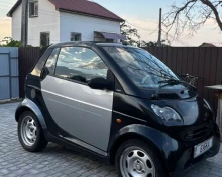 Черный Смарт Форту, объемом двигателя 0.6 л и пробегом 240 тыс. км за 2650 $, фото 2 на Automoto.ua