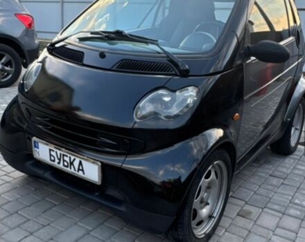 Черный Смарт Форту, объемом двигателя 0.6 л и пробегом 240 тыс. км за 2650 $, фото 1 на Automoto.ua